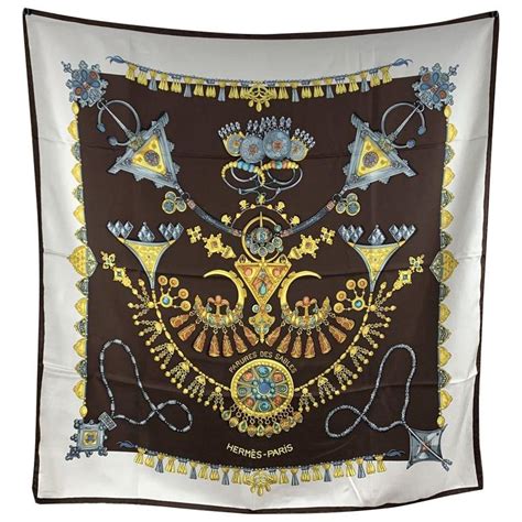 hermes silk scarf markings